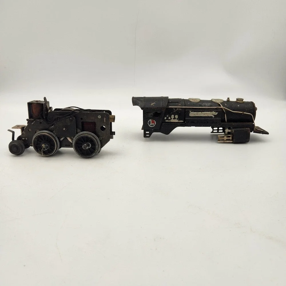 Vintage Lionel O Gauge Steam Locomotive Die-Cast Metal Engine Black USA Pre-War
